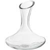 DRW Decanter per vino in vetro trasparente 18 x 18 x 21 cm