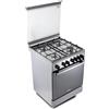 De Longhi Cucina Piano Gas Forno Elettrico DMX 64 LSG Inox