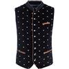 Stockerpoint - Gilet per Abito Tradizionale Tedesco, Manica Corta, Uomo, Nero (Schwarz (Schwarz)), M
