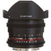 Samyang cine syhd8mv-c HD 8 mm T/3.8 obiettivo fisheye con de-disposto aperture e cappuccio removibile per Canon