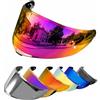 PSLER Visiera per Casco per K6 K6s - Visiera Colorata Accessori per Casco da Moto Ricambio per K6 K6s(Rosso Rosa Intenso)