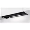 Aeg PRONTA CONSEGNA - SPEDIZIONE IMMEDIATA Cappa da Incasso Integrata integrata anticondensa con veletta 120 cm Estetica Nera Serie 6000 AEG NDE 562 DB