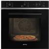 Smeg PRONTA CONSEGNA - SPEDIZIONE IMMEDIATA Smeg SF64M3PZBA Forno da Incasso Multifunzione Elettrico 60 cm Classe A Estetica Nero Funzione Pizza