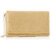 NAEMI Borse a Tracolla, Borsa Donna, Gold, Einheitsgröße