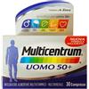 Multicentrum Linea Vitamine Minerali Over 50 Uomo 50+ Integratore 30 Compresse