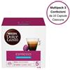 NESCAFÉ DOLCE GUSTO - Nescafe' Dolce Gusto Espresso Decaffeinato Caffe' In Capsule Multipack Da 3 Confezioni Da 16 Capsule Ciascuna