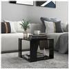 VIDAXL - Tavolino da Salotto Nero 40x40x30 cm in Legno Multistrato - SPEDIZIONE GRATUITA