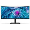 Philips E Line 346E2CUAE/00 Monitor PC 86,4 cm (34") 3440 x 1440 Pixel Wide Quad HD+ LCD Nero [346E2CUAE/00]