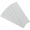 QUARKZMAN 50 Pezzi Spessori in Plastica 100 x 28 x 1 mm Distanziatori Piastrelle Piastre Cunei Piastre di Livellamento Compensazione blocco Spessore Mobili per Finestra, Grigio