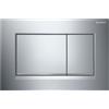 GEBERIT PLACCA DI COMANDO GEBERIT SIGMA 20 CROMATO LUCIDO DOPPIO TASTO 115.883.KH.1