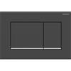 GEBERIT PLACCA DI COMANDO GEBERIT SIGMA 20 NERO OPACO E CROMO 115.883.14.1