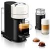 Nespresso Vertuo Next ENV 120.WAE Macchina da caffè con montalatte Aeroccino bianco