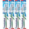 Mentadent 4x Mentadent Tecnic Clean Spazzolino con Setole Dure e Pulisci Lingua - 4 Spazzolini
