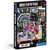 Clementoni - 18788 - Monster High - Face Art - Truccabimbi Kit Anallergici Atossici, Trousse, Cofanetto Con Trucchi, Make up, Set Cosmetici Per Bambini 6 Anni, Pittura Per Il Viso, Face Painting