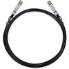 TP-Link Omada SM5220-3M cavo a fibre ottiche SFP+ DAC Nero
