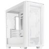 ASUS A21 Case micro-ATX, Radiatori fino a 360 mm, Schede Grafiche fino a 380 mm, Raffreddamento efficace, Cable Management, Chassis Bianco