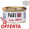 PARS Pet Mousse con Manzo - Lattina Da 85 Gr - CONFEZIONE RISPARMIO