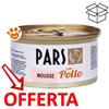 PARS Pet Mousse con Pollo - Lattina Da 85 Gr - CONFEZIONE RISPARMIO