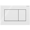 GEBERIT PLACCA DI COMANDO GEBERIT SIGMA 20 BIANCO LUCIDO E CROMO LUCIDO 115.883.KJ.1