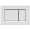 GEBERIT PLACCA DI COMANDO GEBERIT SIGMA 20 BIANCO OPACO E CROMO 115.883.JT.1