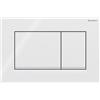GEBERIT PLACCA DI COMANDO GEBERIT SIGMA 20 BIANCO E BIANCO OPACO 115.883.11.1