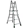 FACAL Scala Alluminio a Libretto Telescopica 4 + 5 gradini Altezza cm. 456 - BK/3