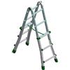 FACAL Scala Alluminio a Libretto Telescopica 5 + 5 gradini Altezza cm. 512 - BK/4 EuroBriko