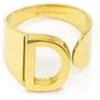AB-GLOBAL Srl MYLOVLY GIOIELLI ABC ANELLI LETTERA D