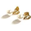 AB-GLOBAL Srl MYLOVLY GIOIELLI ORECCHINI CUORE PERLA ORO
