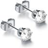 AB-GLOBAL Srl MYLOVLY GIOIELLI ICE ORECCHINO PUNTO LUCE QUADRATO 5MM
