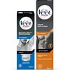 Veet For Men Kit - Crema Depilatoria per Ascelle e Pelli Sensibili Con Applicatore Arrotondato (100 ml) e per Pelli Normali (200 ml)