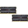 Mushkin Ram SO-DIMM DDR5 32GB Mushkin DDR5-5600 (2x 16 GB) Dual-Kit (MRA5S560LKKD16GX2, Redline SODIMM) [MRA5S560LKKD16GX2]