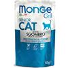 Monge - Grill Senior Bocconcini in Jelly Ricco in Sgombro - 85 gr