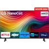 LG ELECTRONICS LG 43NANO82T6 TVC LED 43 4K SMART WIFI SAT 3 HDMI 1 USB PIEDINI