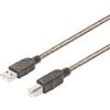 MANHATTAN Cavo - Computer - Cavo Prolunga Attivo Usb 2.0 Hi-speed A M / B M 15m Nero
