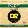 DR Strings DR String RPL-10 Rare Set di corde per chitarra acustica
