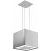 Tecnowind Cappa a Isola Sospesa 55 x 55 cm Acciaio inox Classe A Tecnowind CUBO INOX 55 - K565I0000
