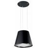 Tecnowind Cappa a Isola Sospesa Diametro 55 cm Nero Classe A Tecnowind CONE NERO 55 - K569I0001