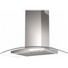 Tecnowind Cappa a Parete 60 cm Acciaio Inox e Vetro Trasparente Classe D Tecnowind FLEX MID 60 - K338I0018
