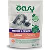 Oasy Bocconcini in Salsa Mature & Senior per Gatti Anziani - Con Salmone - 12x85 gr