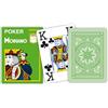 MODIANO Texas Poker 4 Jumbo Index verde chiaro - Carte da gioco Texas Poker 300486