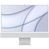 Apple iMac 24" (2021) M1 Due porte Thunderbolt/USB 4 - Argento - 8 GB - 256 GB - 4480 x 2520 Pixel - Come nuovo
