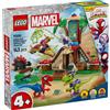 Lego Spidey 11200 Battaglia con il raptor al quartier generale sull'albero di Spider-man e Gobby