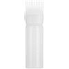 Qiilu 160ml Spazzola per la Tintura dei Capelli Shampoo Colore per Capelli Olio Comb Applicatore Strumento per Bottiglie di Olio per Capelli (Bianco)-applicator fles,bottiglia applicatore con pett