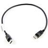 Lenovo 0.5m DisplayPort 0,5 m Nero