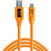Tether Tools TetherPro cavo da USB 3.0 a USB-C 4.6m arancio