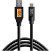 Tether Tools TetherPro cavo da USB 3.0 a USB-C 4.6m nero