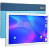 Jectse Tablet da 10 Pollici, Tablet PC Touch con Chiamata in Rete 4G, 8 GB 256 GB Rom 2.4G 5G Dual Band WiFi 8, Batteria 8800 mAh, Dual SIM Daul Standby per Android, Blu