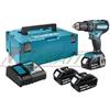 Makita DHP485RF3J TRAPANO AVV.con PERC. 18V BL - 50 Nm con 3 batterie