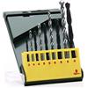 Bosch Accessories Bosch Home and Garden 2607019443 Set Misto Punte Metallo HSS-R Muro, Nero